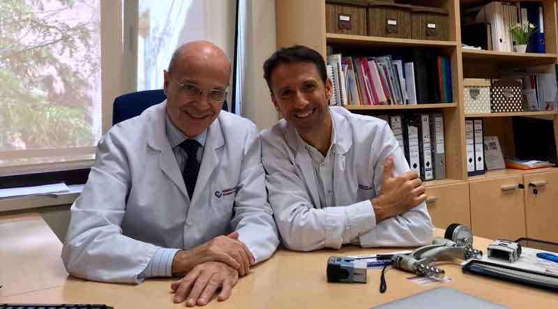 Equipo Unidad de la Mano y Muñeca Dr. Miguel del Cerro y Dr. Sergio Martínez Especialistas cirugía mano y muñeca, artroscopia y mano pediatrica